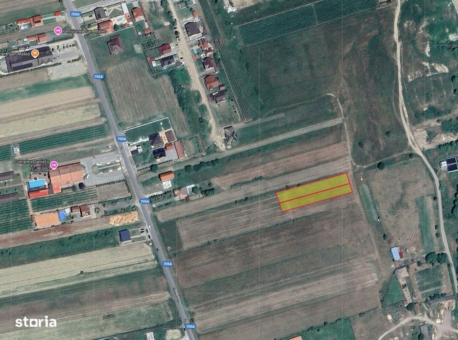 Teren intravilan 2500mp - la intrarea in Orastie