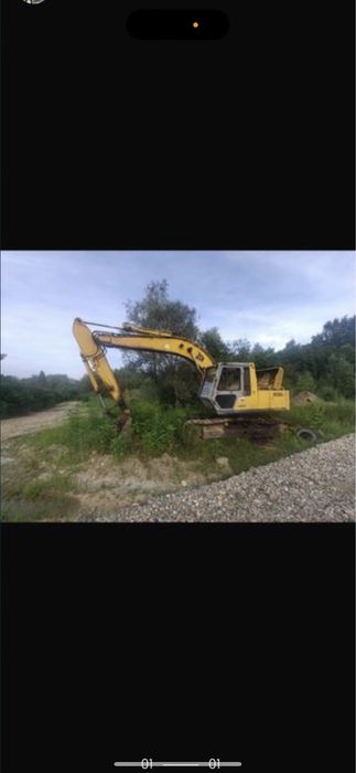 Vand Piese Excavator pe senile JCB js 150 LC