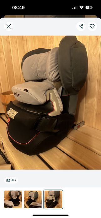 Автокрасло Cybex Juno fix от 9 мес до 4 лет