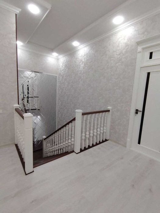 8 хонали 2,2 сотокдан иборат янги тамирланган ховли сотувда