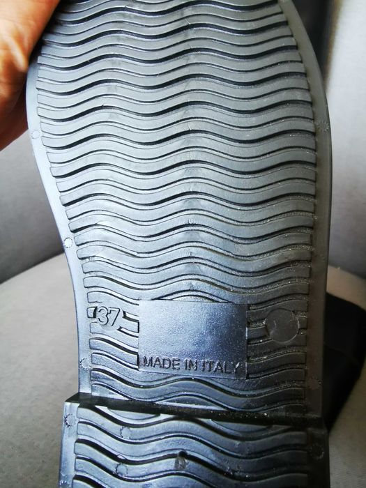 Cizme de damă, din cauciuc, Moschino Cheap and chic, mărime 37