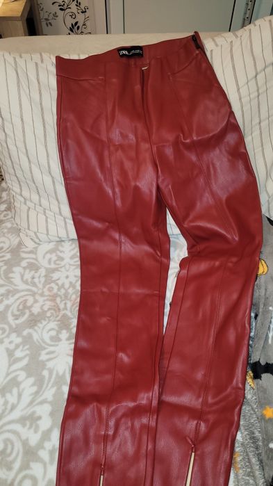 Colanti imitatie  piele zara marime xxs