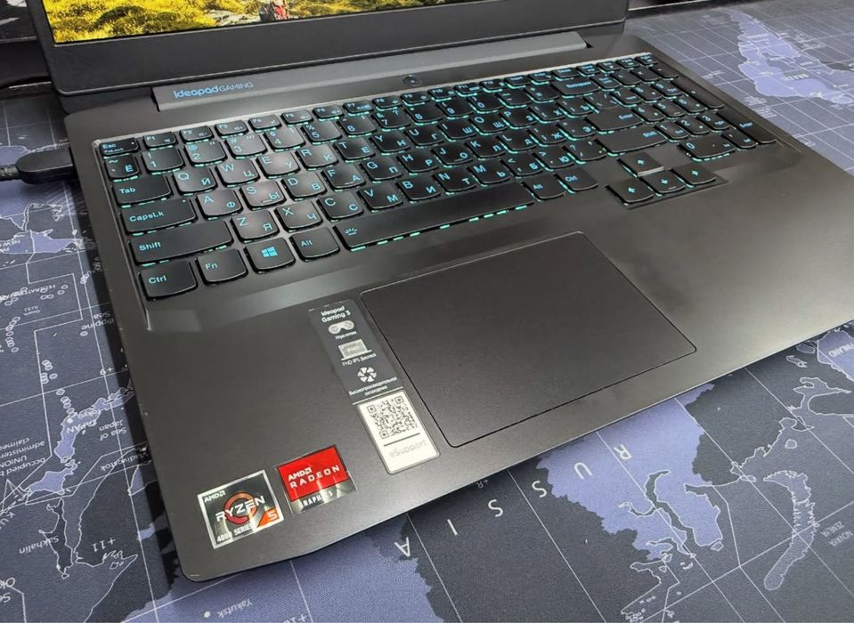 Игровой Lenovo ideapad Gaming 3 - Ryzen 5-4600H/GTX1650