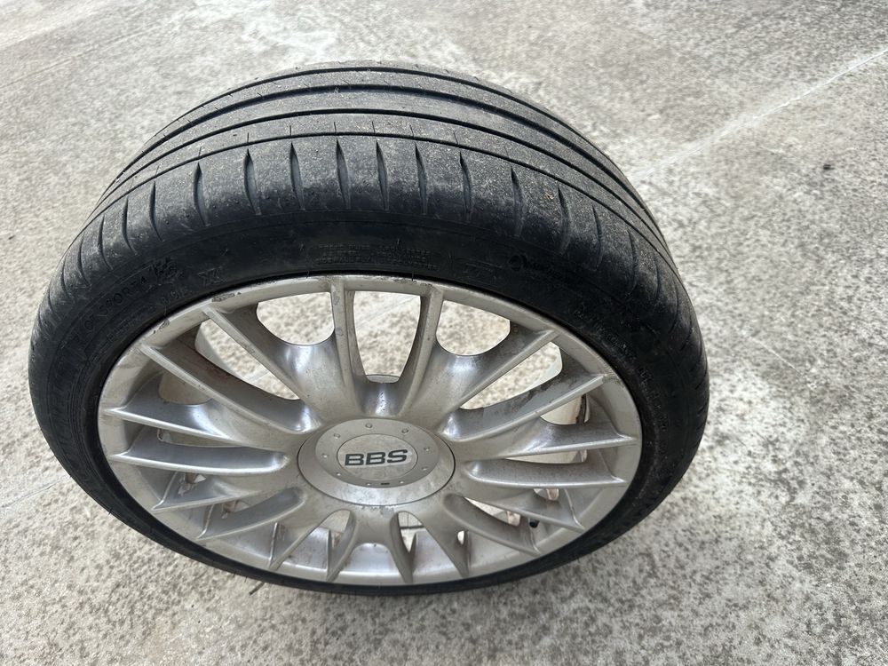 Джанти 18” BBS 4 броя  с гуми към тях 225 40 18
