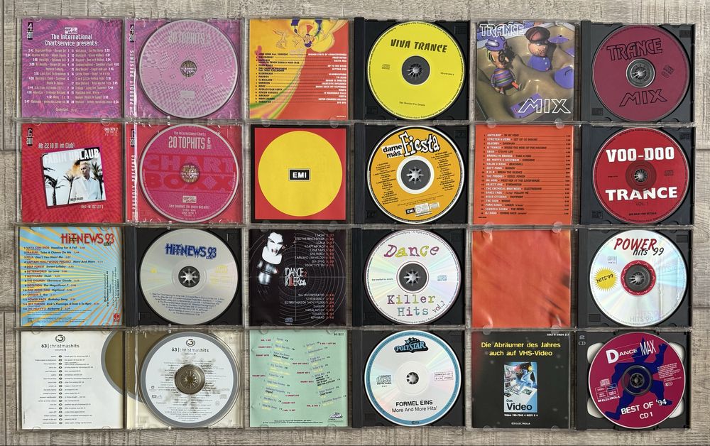 Pachet 24 cd-uri muzica Eurodance