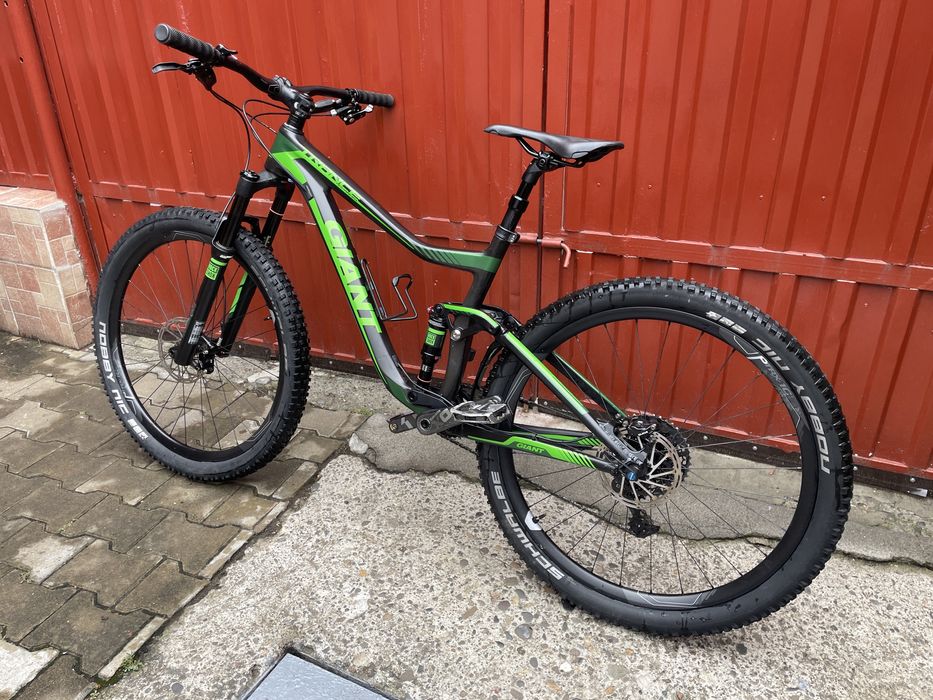 Mtb full suspension"Giant"cadru+roti Carbon Sram X0 RockShox