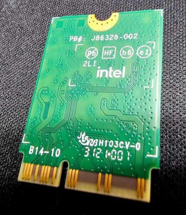 Чисто нов модул Intel Wi-Fi 6 AX201 2x2 802.11ax