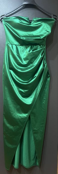 Rochie verde eleganta