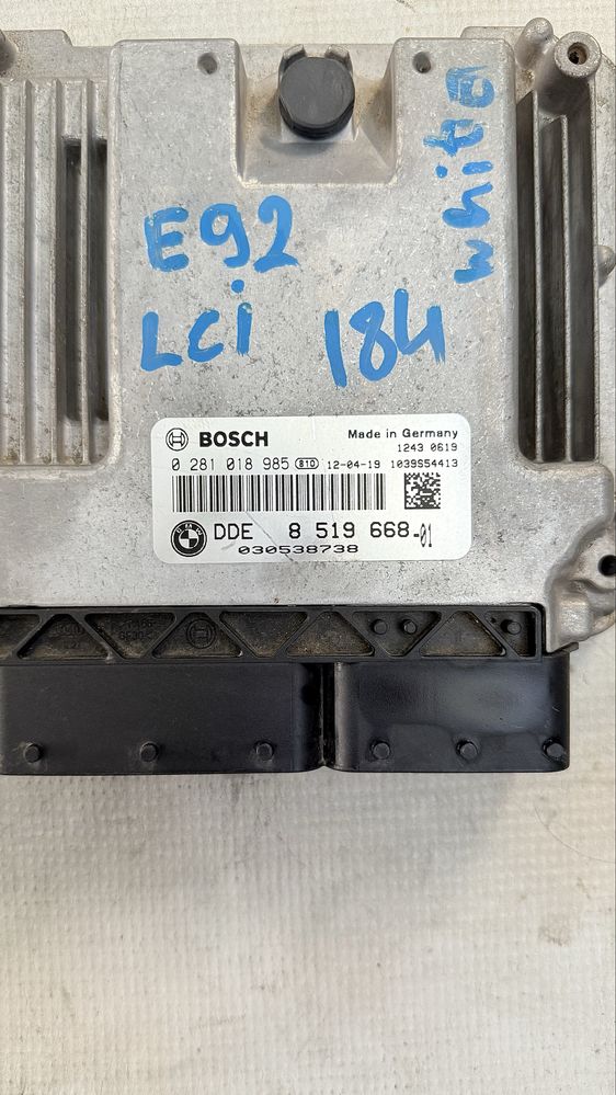 Контролен компютър за БМВ Е92 lci 184
