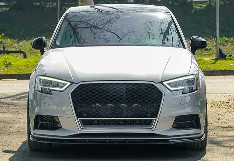ауди а3 8в преден лип за стандартна броня / audi a3 8v lip spoiler