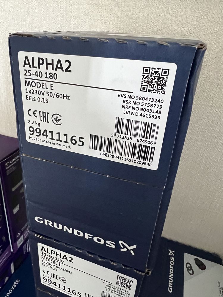 Pompe de circulare Grundfos Alpha 25-40-180 si 25-60-180 Sigilate