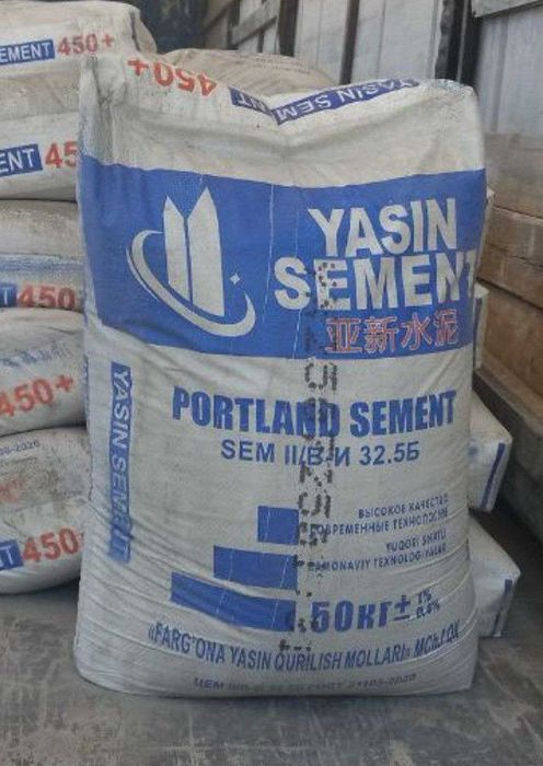 Sement / Цемент / Yasin Cement 450+ / Dostavka xizmati mavjud !