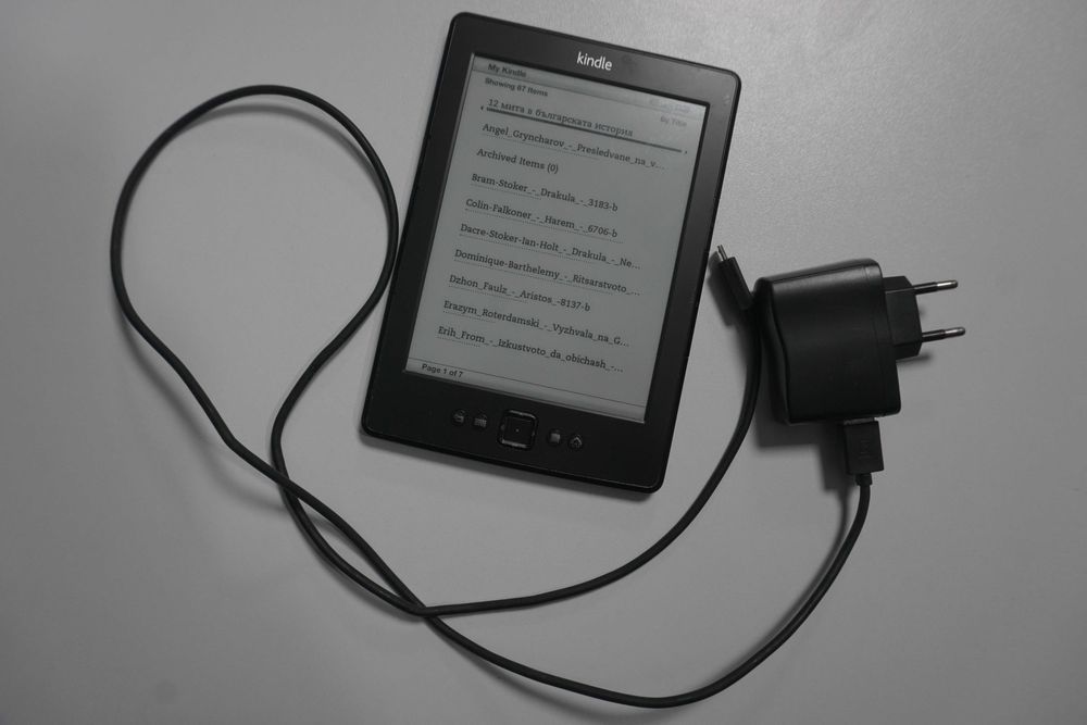 Електронен Четец Kindle Amazon d01100 4th Generation 2GB