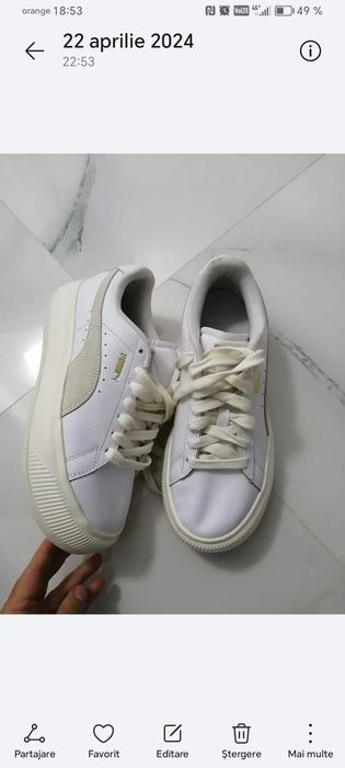 Adidași puma noi 38.5