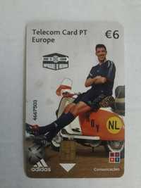 Cartelă telefonică campionat Euro 2004 Portugalia