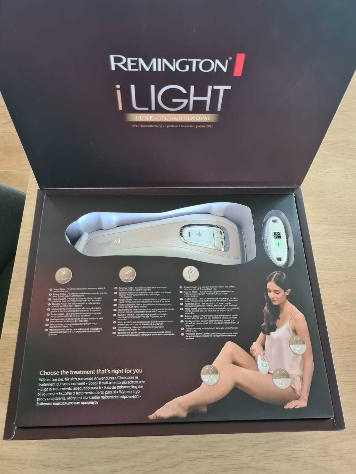 Epilator IPL Remington i-Light Luxe NOU -  300.000 de pulsatii