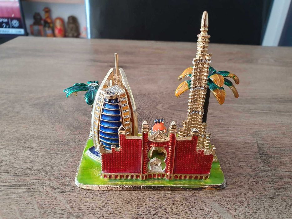 Decoratie mini Dubai cu atractiile orasului si Atlantis | Decoratie