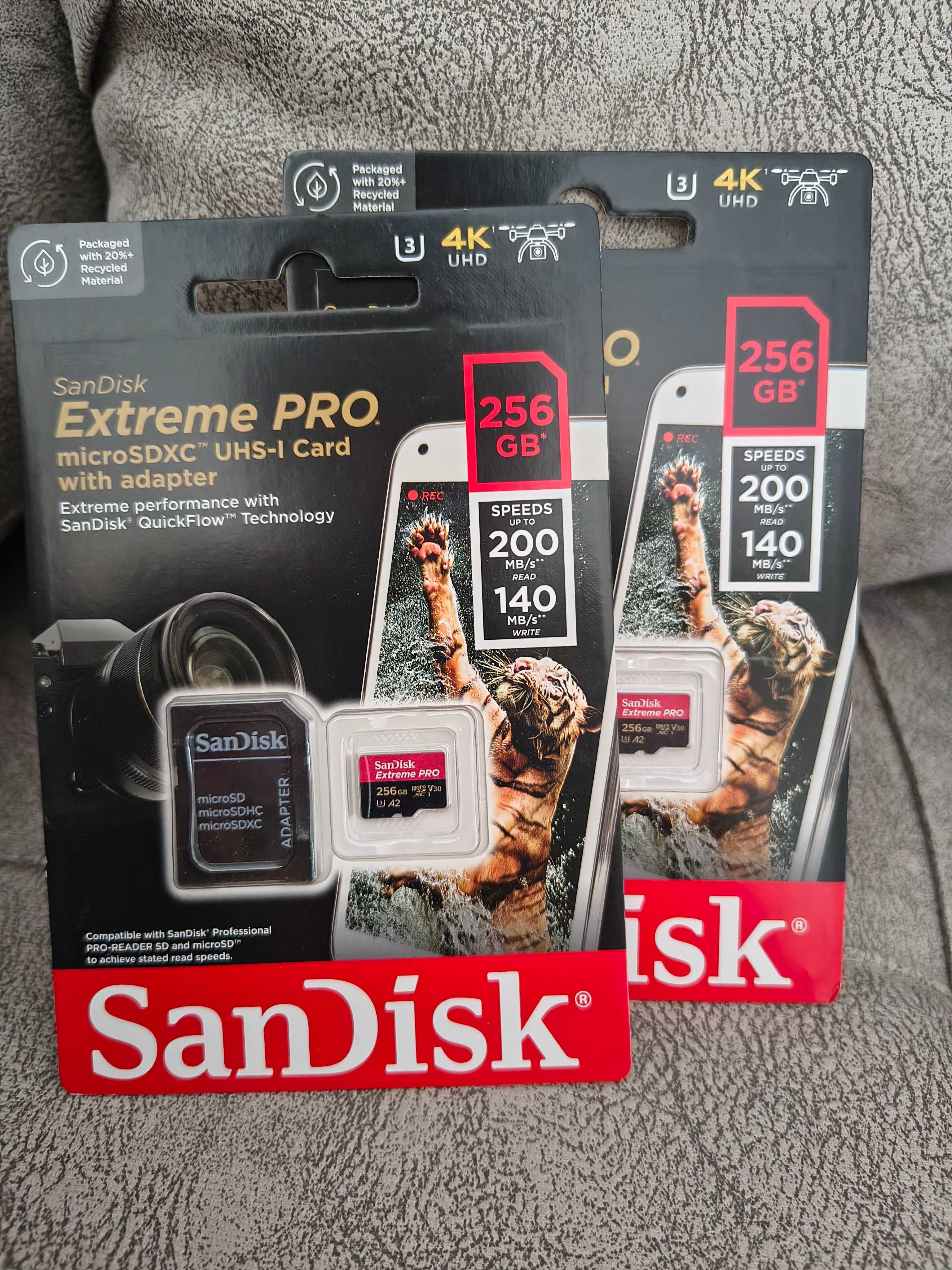 Карта памет SanDisk Extreme PRO microSDXC 256 GB