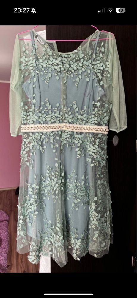 Rochita evenimente verde menta