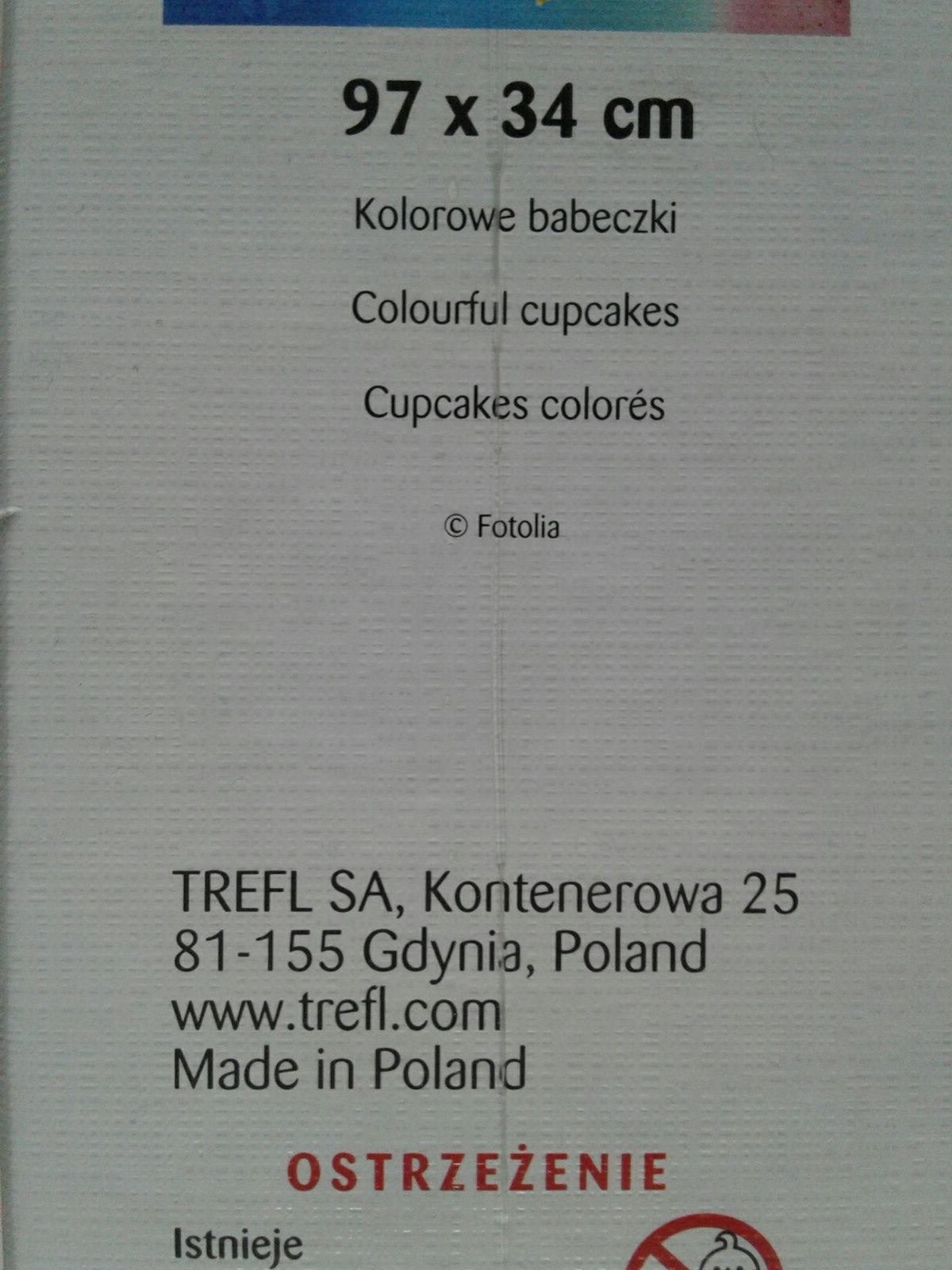 Trefl Puzzle panoramic Cupe Colorate 97x34cm 1000p.nou