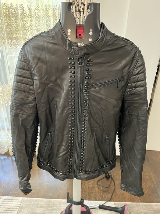 Geaca piele Philipp Plein masura L