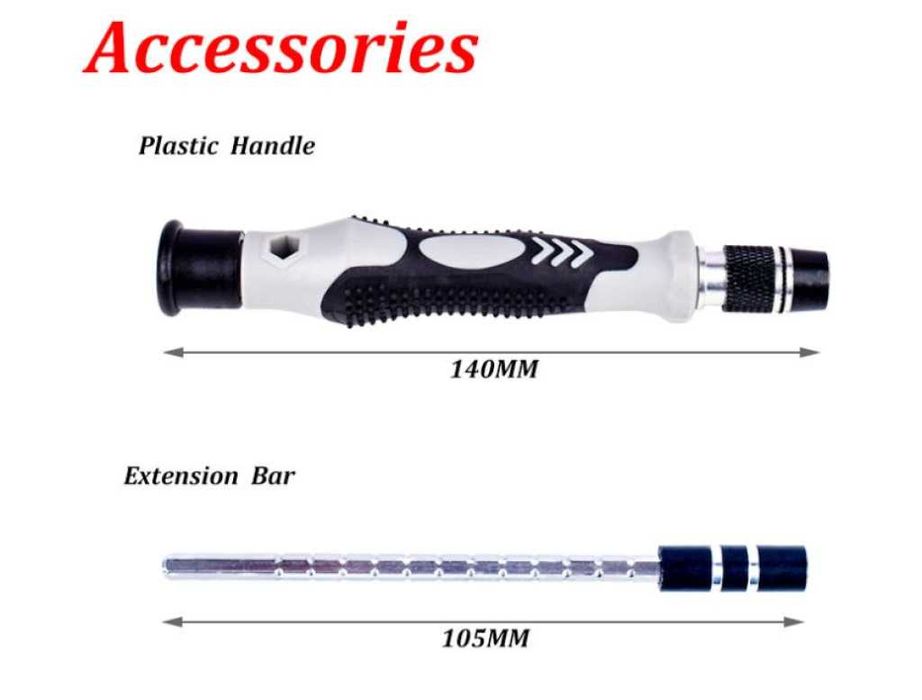 Многофункционален инструмент с набор отвертки