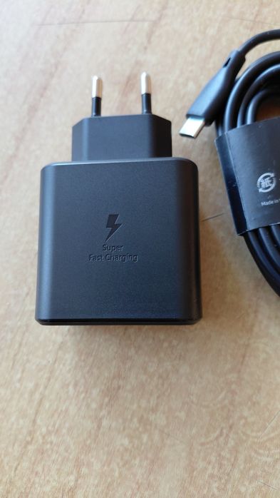 Incarcator original 45W Samsung S24 Ultra,cablu tip C de 1,98m.
