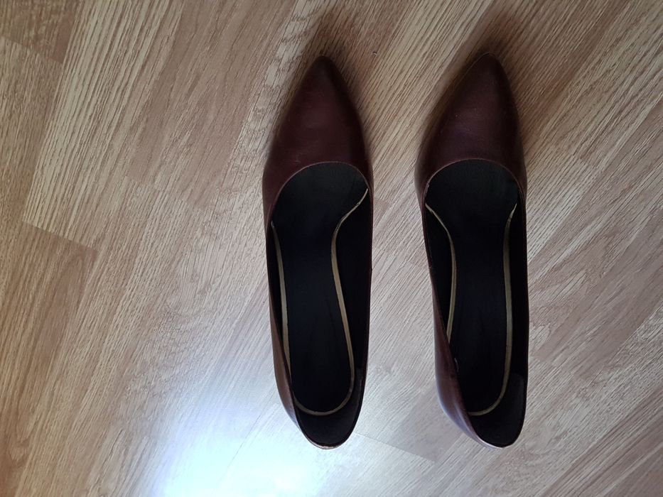 Pantofi stiletto piele