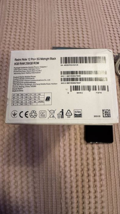 Xiaomi Redmi Note 12 Pro Plus 5G