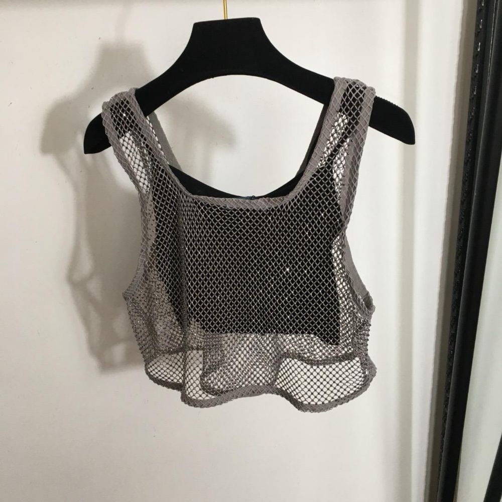 Prada дамски топ crop top S,M