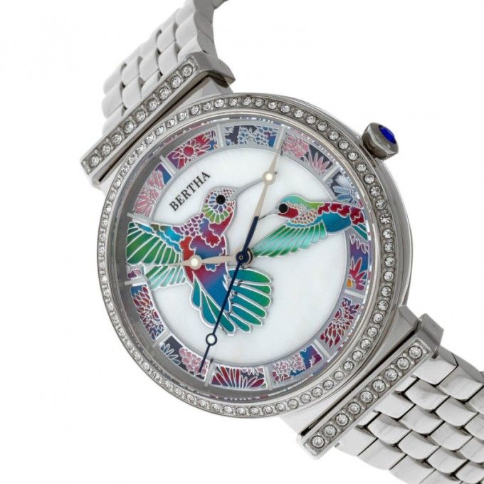 Красив дамски часовник Bertha Emily Колибри