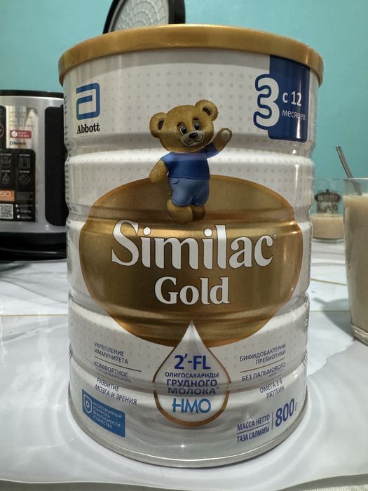 Детская смесь Similac Gold 3 800г, с 12 месяцев.