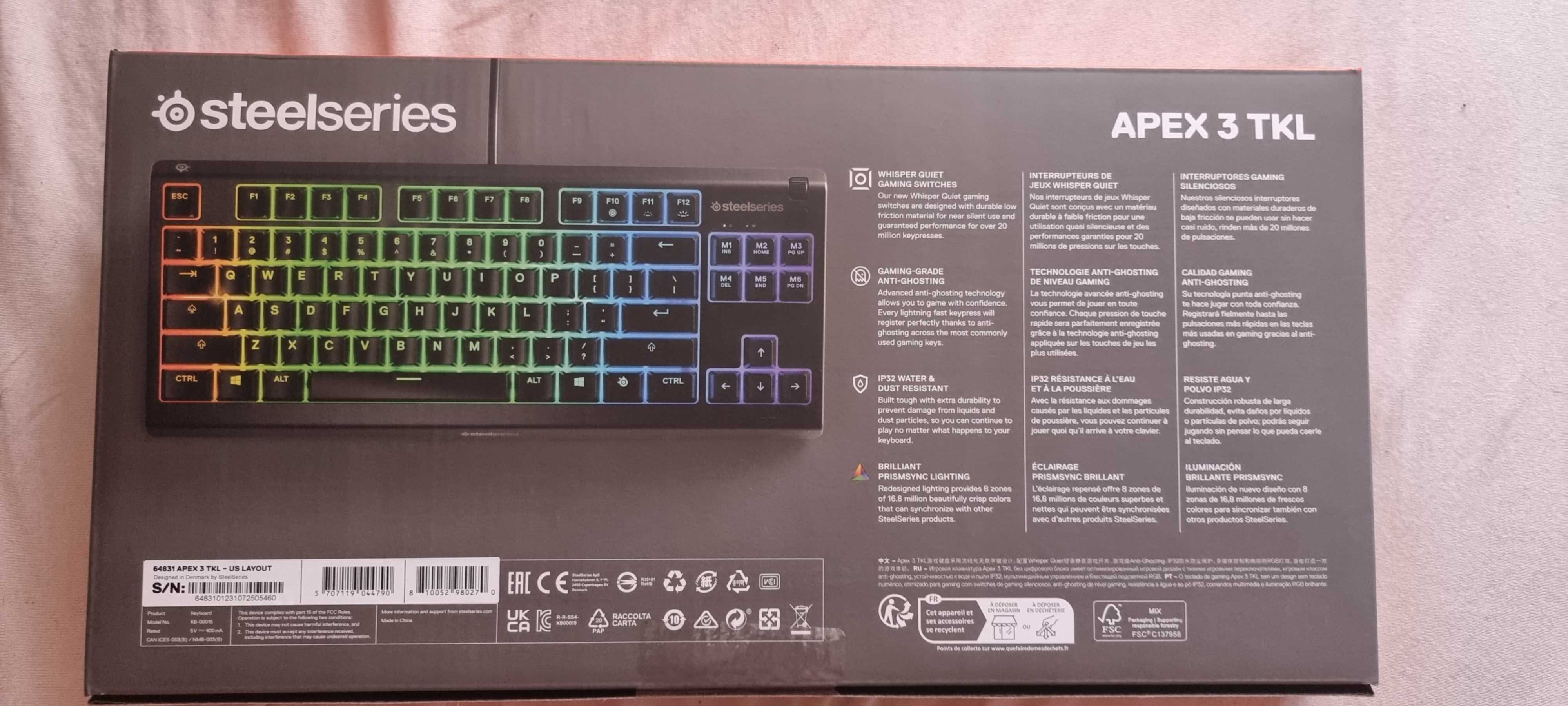 Steelseries Apex 3 TKL