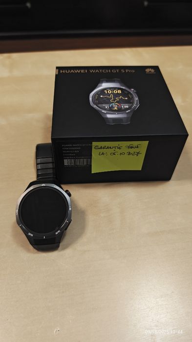 Smartwatch ÎN GARANȚIE, ceas, Huawei GT 5 PRO - Titan, sapphire.