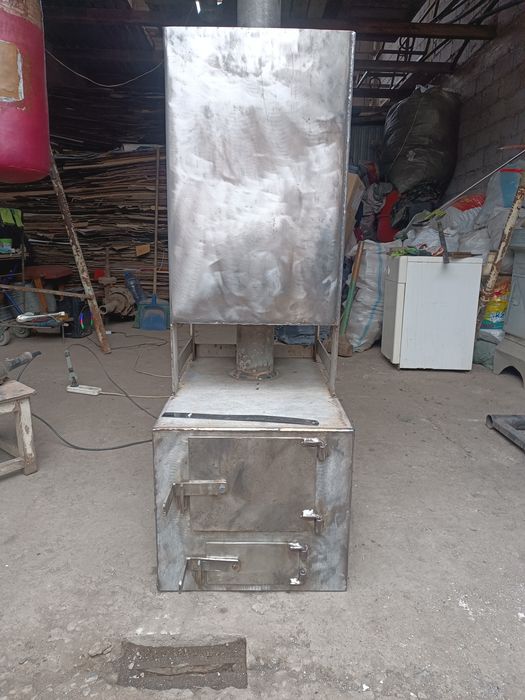 Кател для бани под уголь и под газ