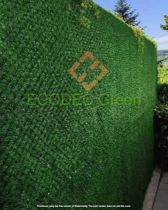 ECODEC GREEN Suniy yashil dekorativ devor Зелёный забор