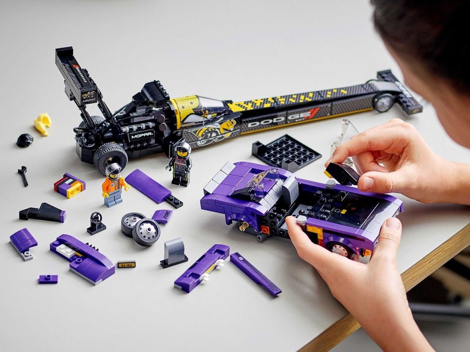 LEGO Speed Champions Mopar Dodge Draster & Challanger - NOU sigilat