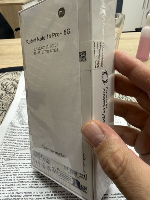 Xiaomi Redmi Note 14 Pro+ 5G 12/512gb - нов с гаранция