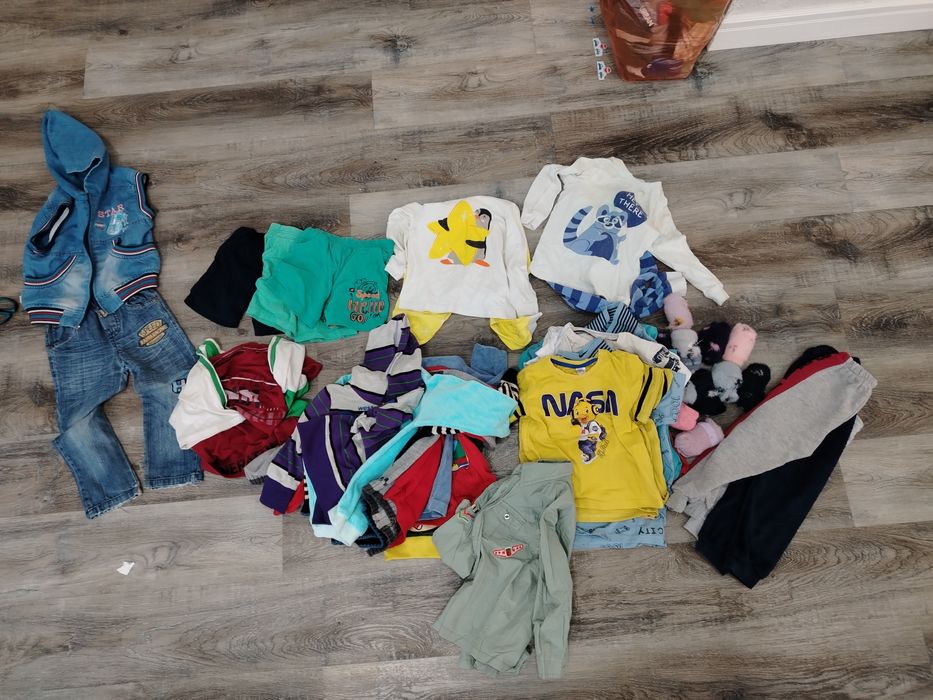 Детские вещи для дома пакетом.