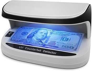 Детектор за валута с UV, WALALLA, 1200mah