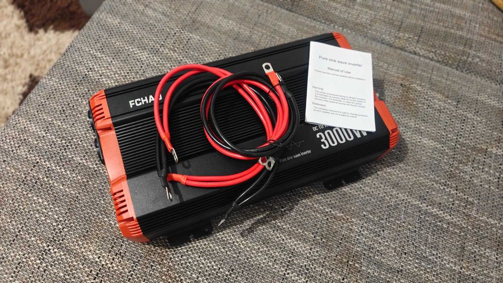 Invertor  12v - 3000 W si 6000 Peak - foarte eficient