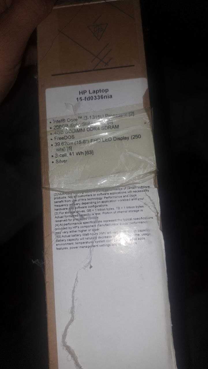 Noutbook  HP 15-fd0336nia