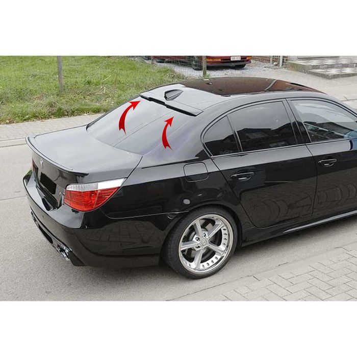 Eleron Luneta Spoiler Lip Codita BMW Seria 5 E60 ACS Design, Negru Luc