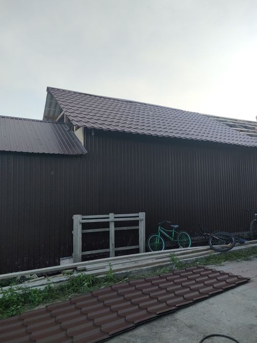 Продам металлочерепицу шоколад матовый