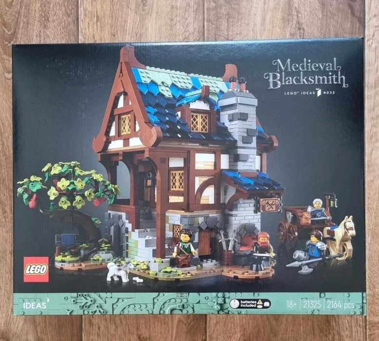 LEGO Ideas 21325 Medieval Blacksmith (original, sig.)