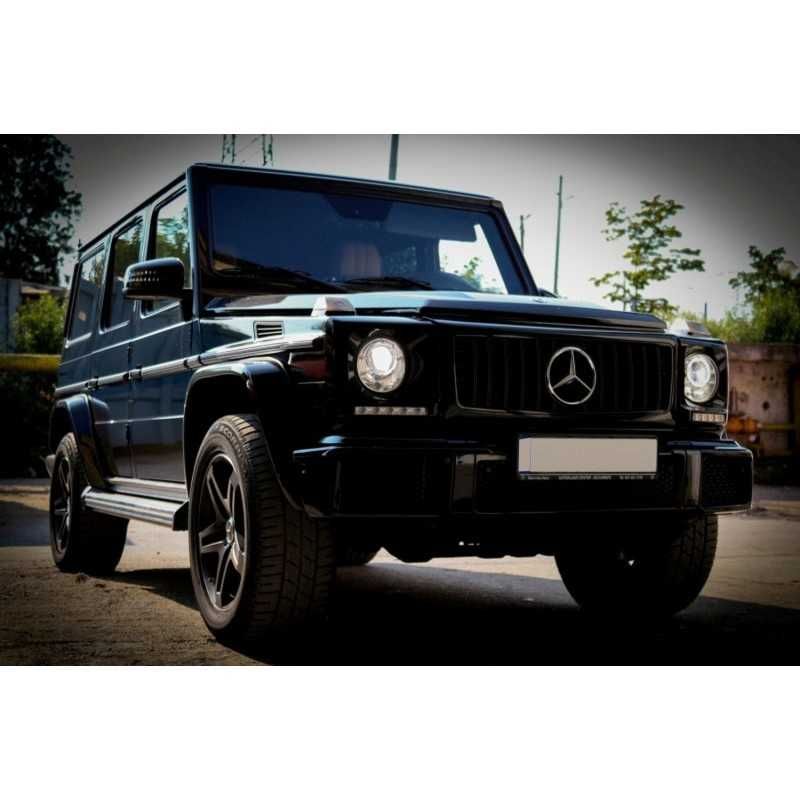 Решетка GT-R дизайн за MERCEDES G-CLASS W463 (1990-2014) черен гланц