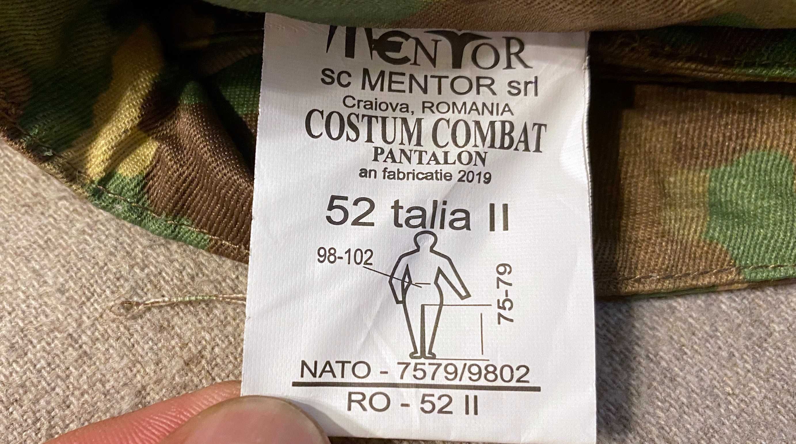 Pantalon Combat armata tactici - noi - marimi 52 cu 3 si 52 cu 2
