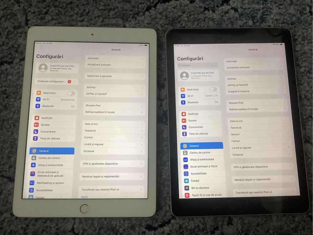 Ipad gen 6 si Ipad gen 9