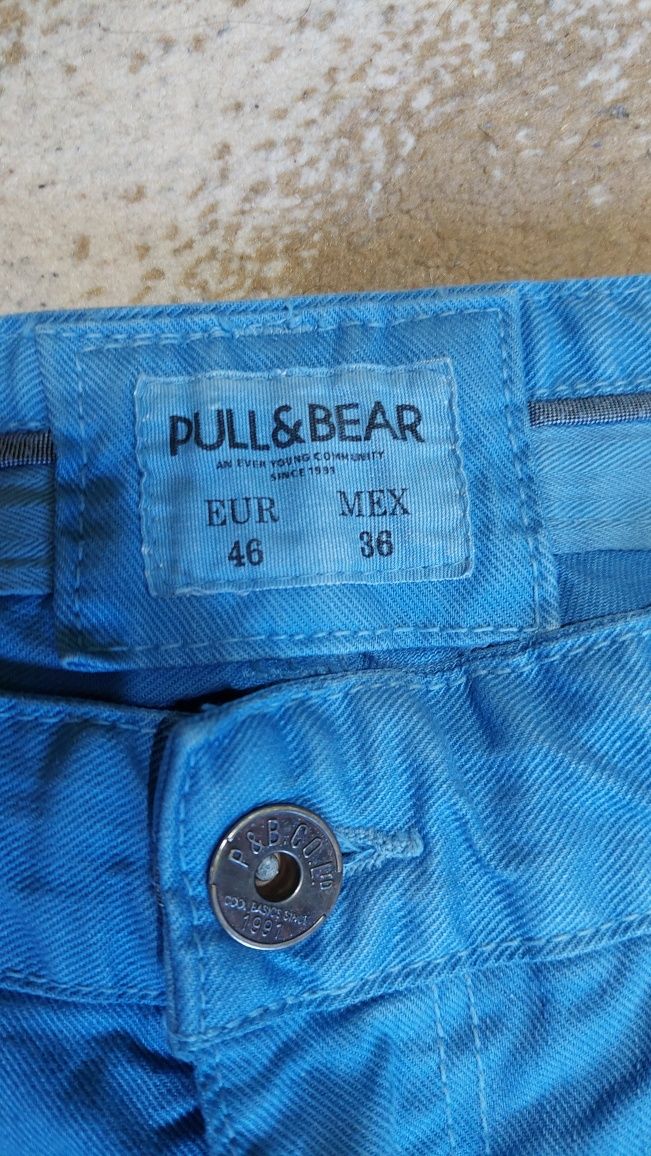 Blugi Albastri Pull&Bear