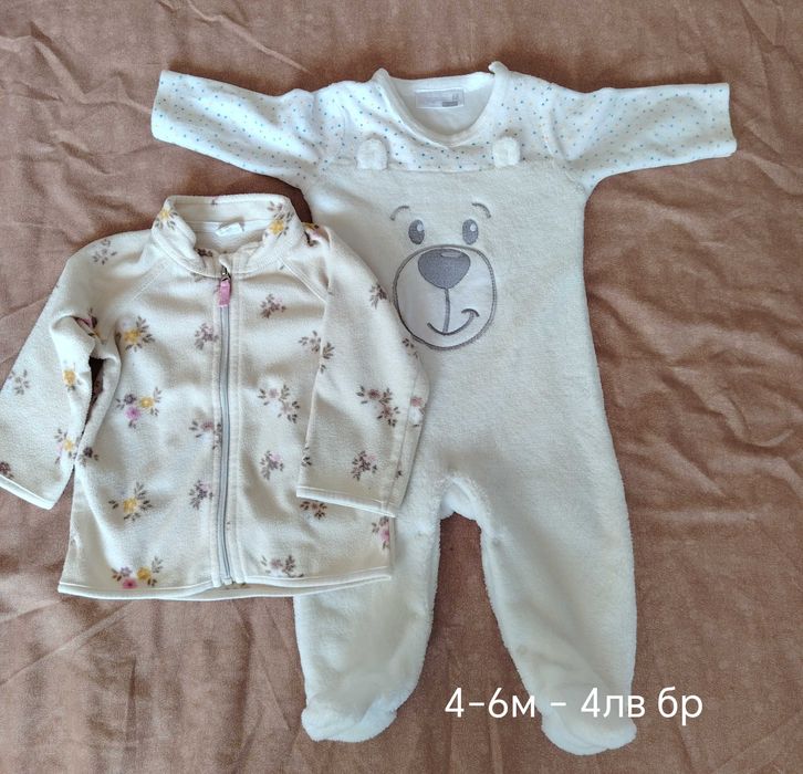 Дрешки за момиче от 3 м до 1 год